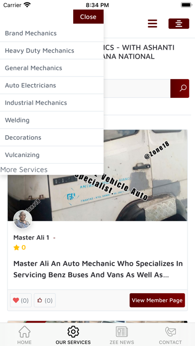 Ghana Garages Screenshot