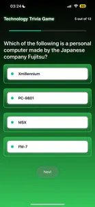 Matrix Tech Quiz: CodeMaster screenshot #2 for iPhone