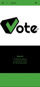 Vote.fm screenshot #1 for iPhone