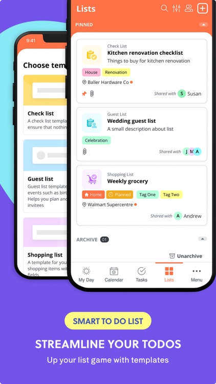 Taskport: Home|Work Organizer screenshot-3
