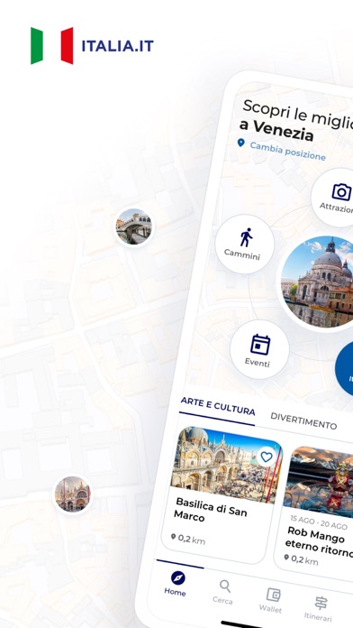 Italia.it -Travelling in Italy Screenshot