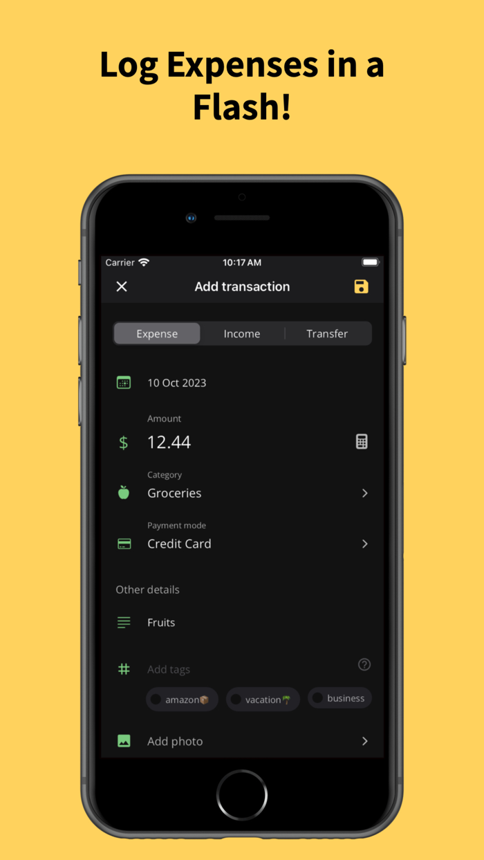 Expenses Manager Fast and Easy