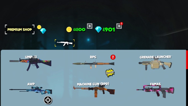 Scary Monster in Horror Forest