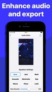 bass booster - sound equalizer iphone screenshot 2