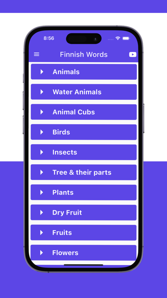 #1. Finnish Words App (iOS) 由: Valaji Global