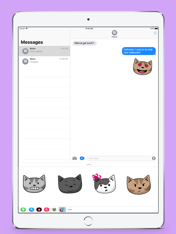 Screenshot #5 pour Doodlecats: Catmojis