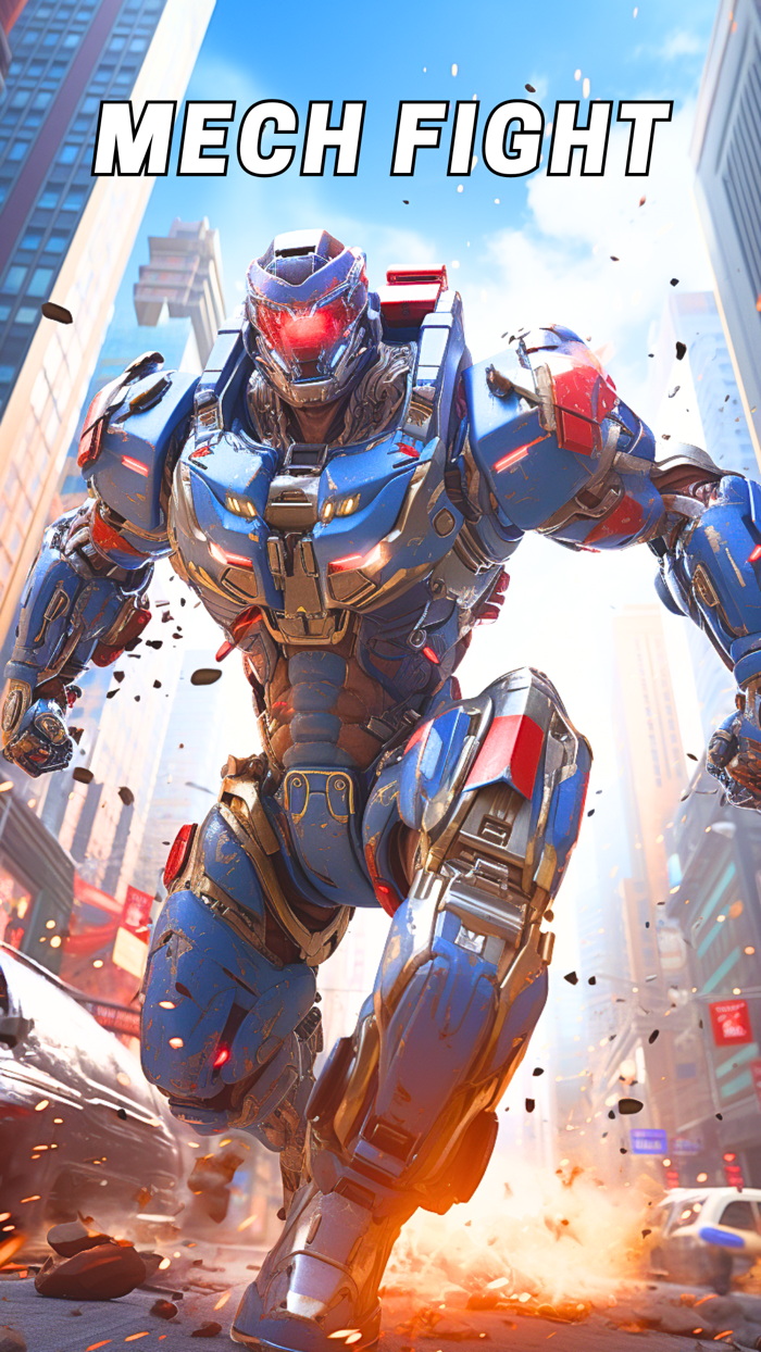 Mech King Robot Transform War