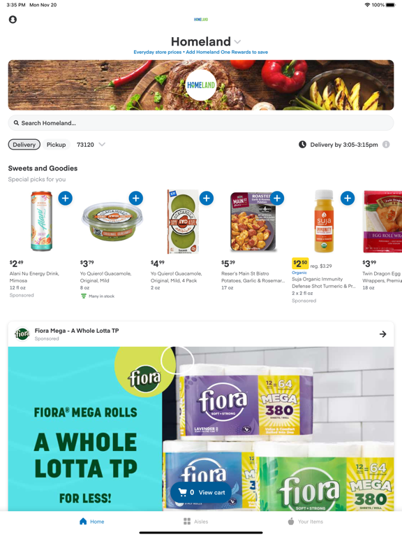 Homeland Grocery Delivery