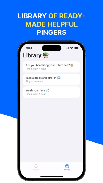 Pinger – ADHD Reminder & Focus Screenshot