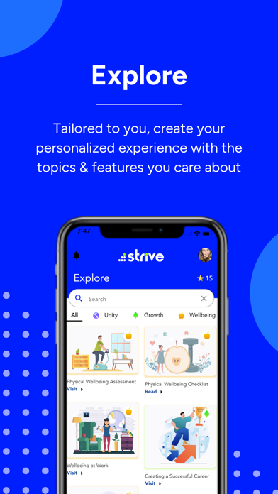 STRIVE - The Employee App Screenshot