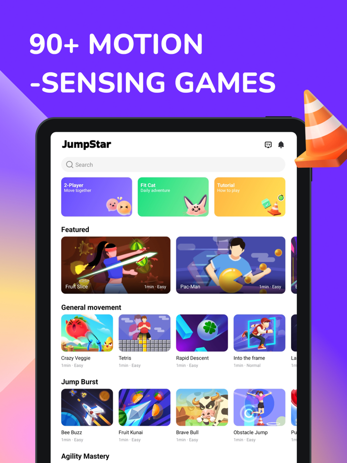 JumpStar-Motion Sensing Games
