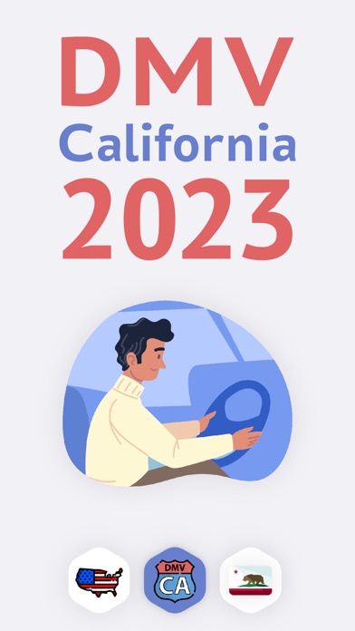 California DMV — practice test Screenshot