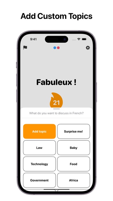 le ou la: Your AI French Tutor Screenshot