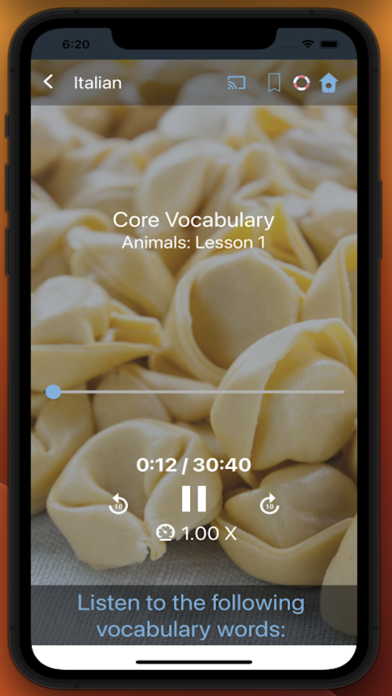 Bluebird: Learn Italian Screenshot