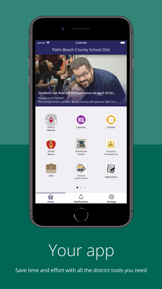 #1. Palm Beach County School Dist (iOS) Podle: The School District of Palm Beach County