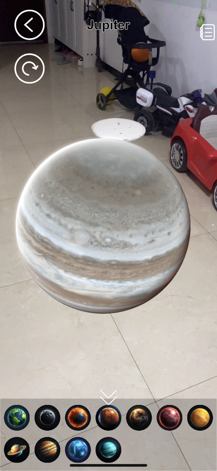 Real AR Solar System