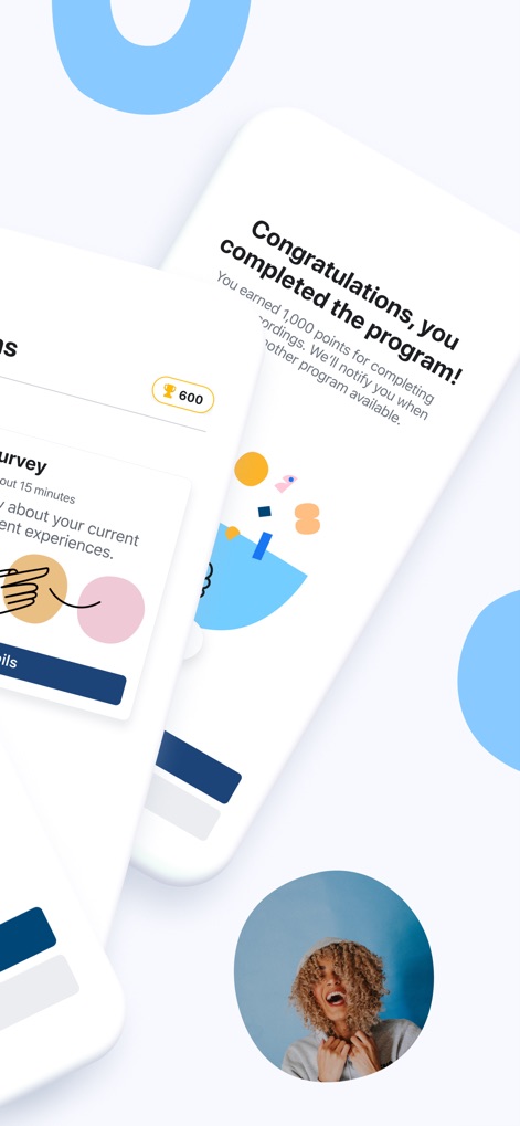 Meta Viewpoints - Dieses Tool bestätigt den erfolgreichen Abschluss eines Programms mit einer Glückwunschnachricht und zeigt die gesammelten Punkte an.