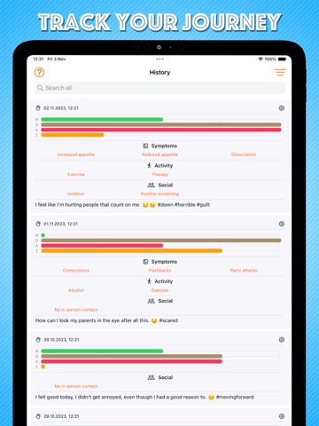 Bipolar Mood Tracker BPD Diaryのおすすめ画像2