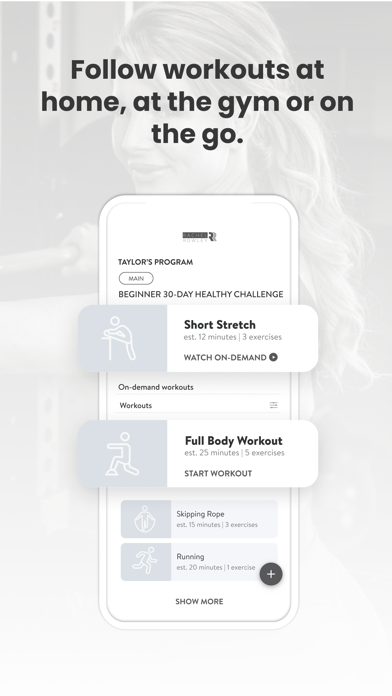 Rachel Rowley Fitness Screenshot