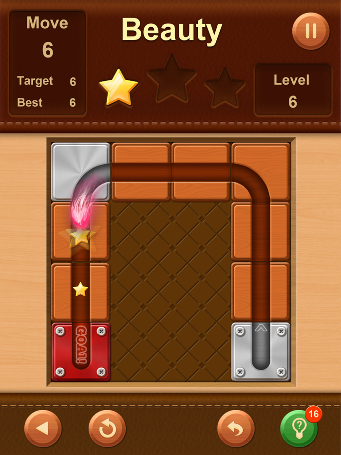 Unblock Ball Slide Puzzle