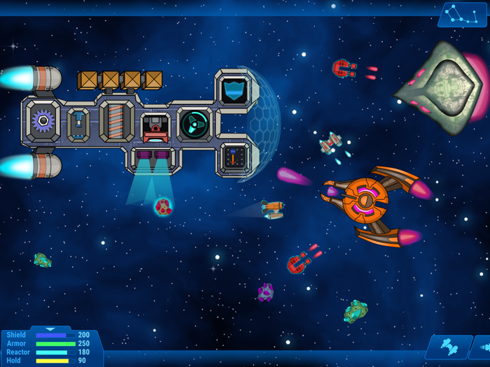 Stellar Mines Space Miner 2D