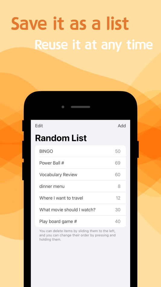 #4. RANDOMI: random selector (iOS) 由: Minseong Kim