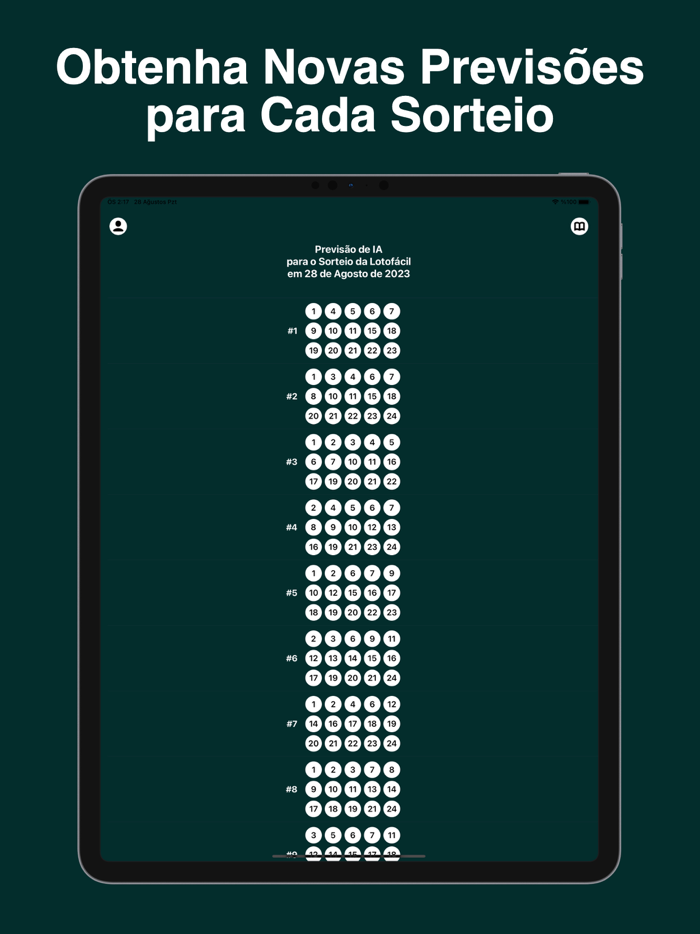 Lotofácil.ai Número Predictor