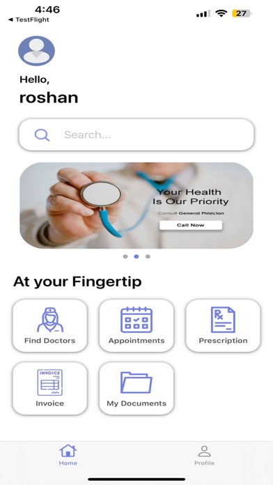 Doctors App For Patients Screenshot