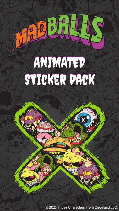 Screenshot #1 pour MADBALLS: Classic Animated