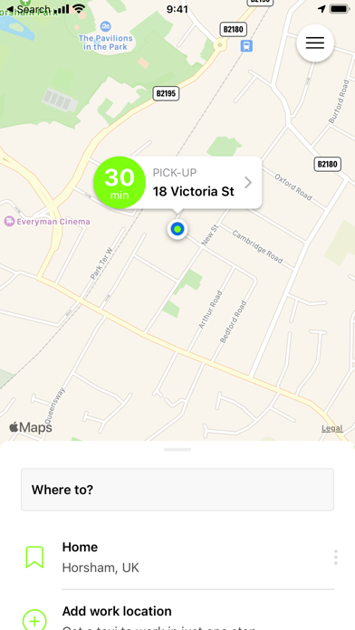 Horsham Taxi Co Op Screenshot