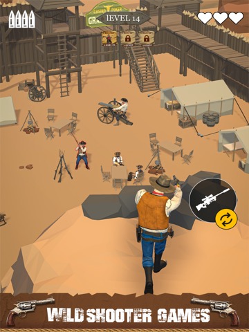 Western Cowboy Survival Gameのおすすめ画像5