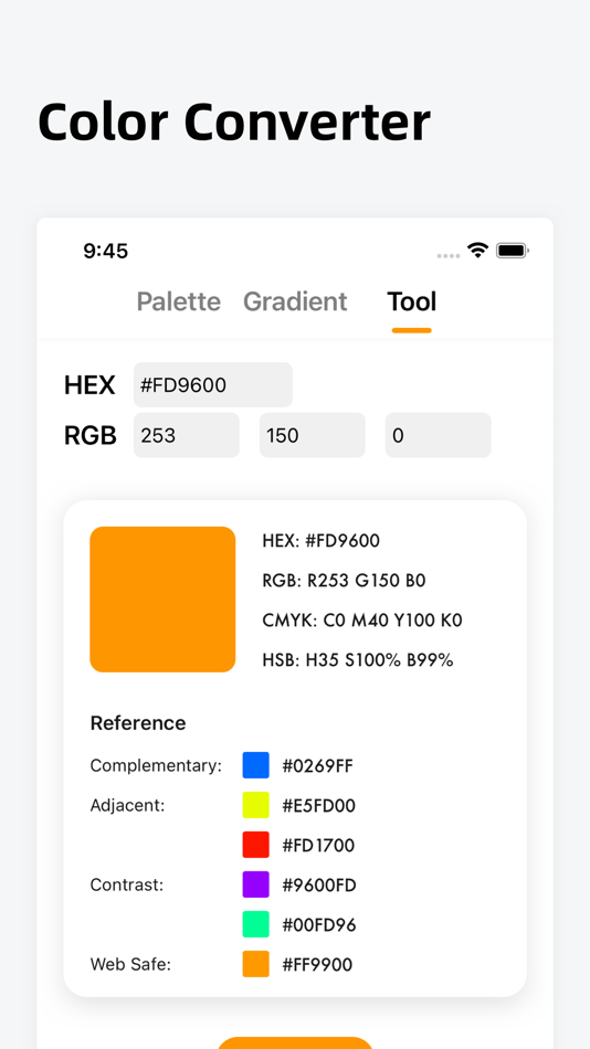 #6. ColorCard: Palette Tool (iOS) 由: INII Co., Ltd.