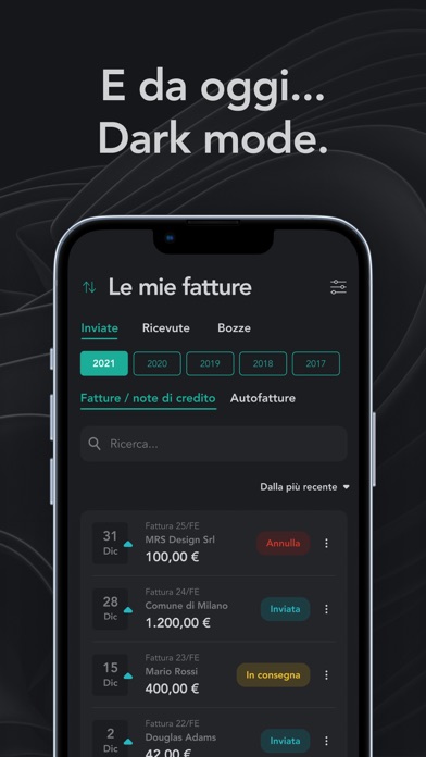 Fattura Elettronica APP Screenshot