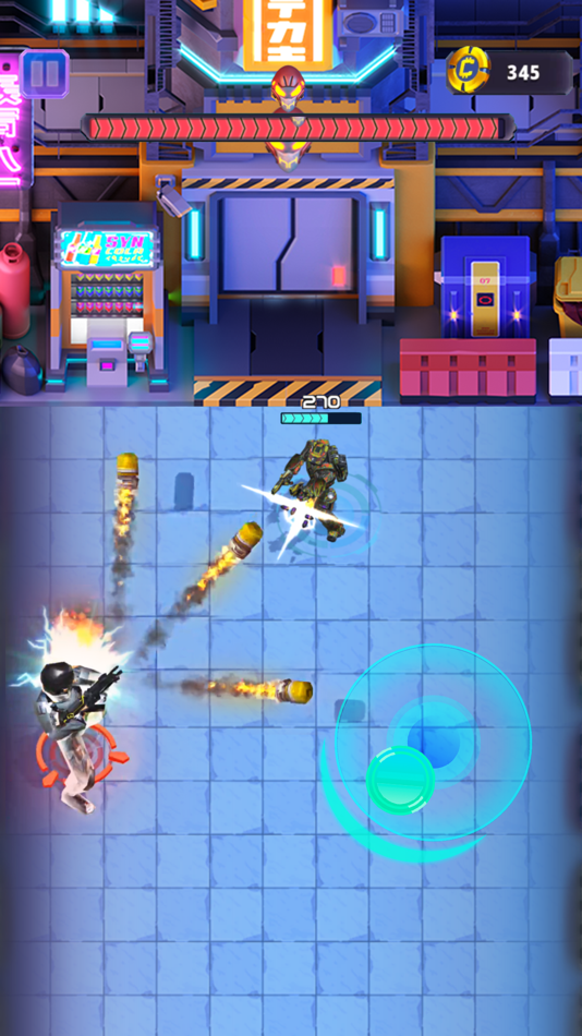 #10. Cyber Punk Hero: Roguelike RPG (iOS) By: APPWILL COMPANY LTD