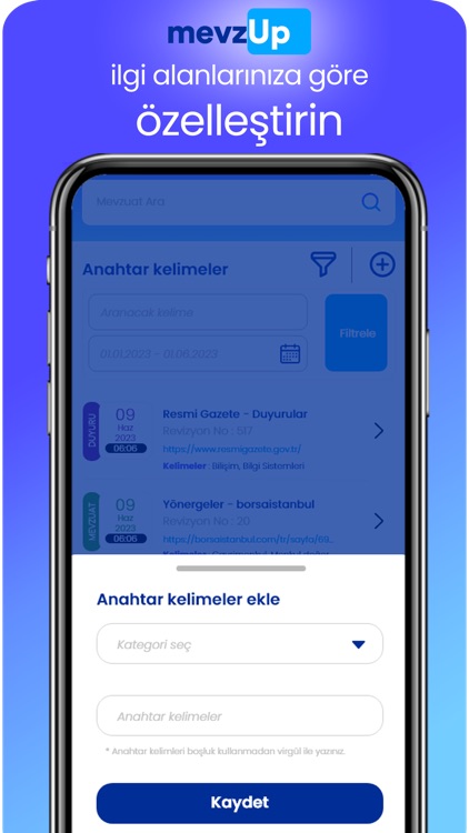 Mevzup - Mevzuat Takip Robotu screenshot-3