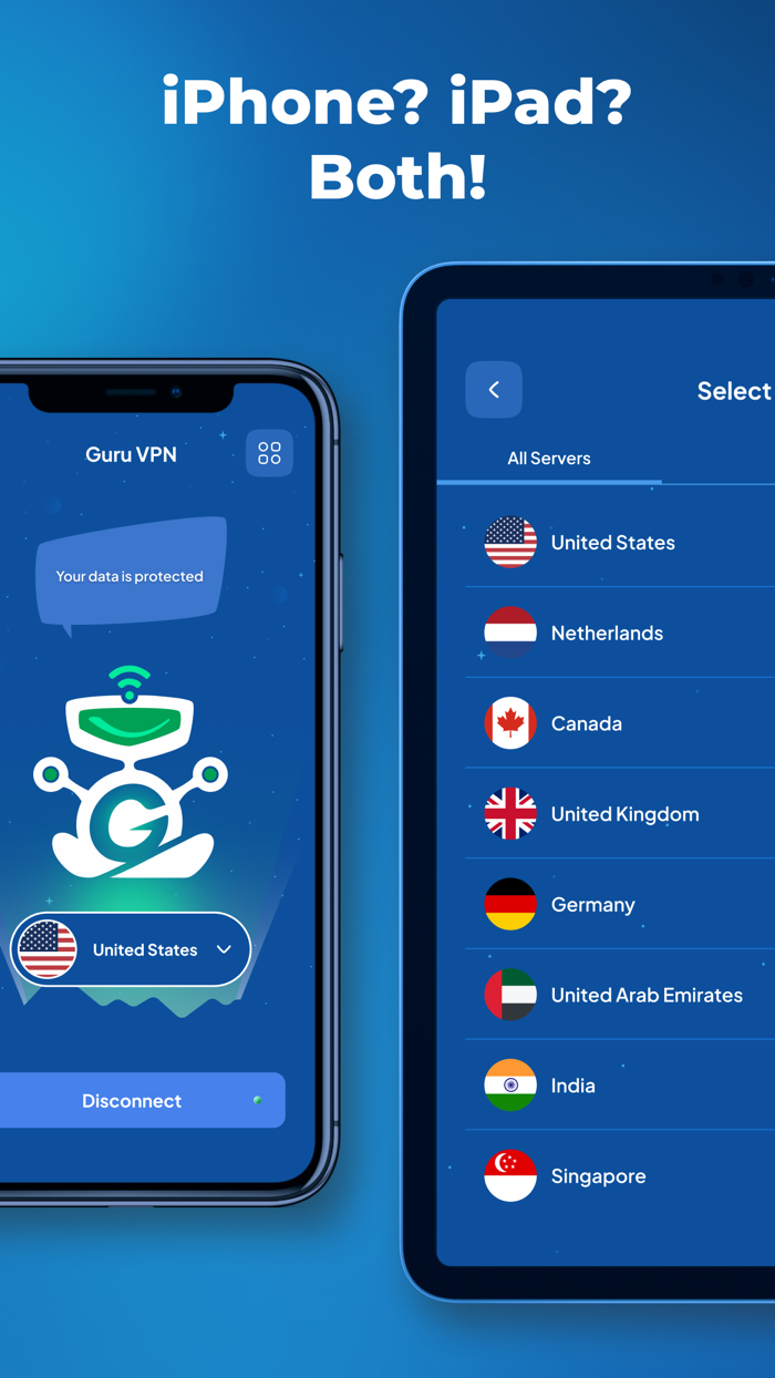 VPN Guru Fast and Secure Server