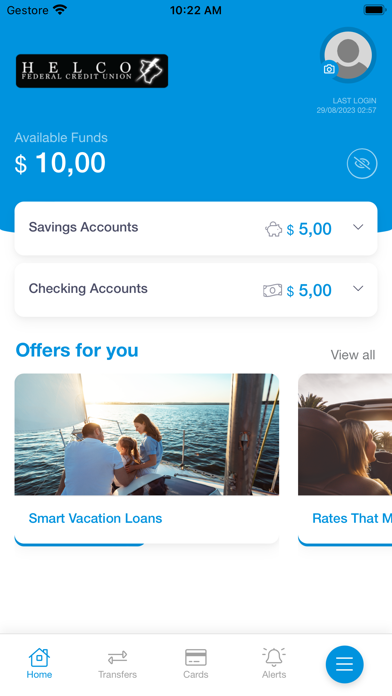 HELCO FCU Mobile Banking Screenshot