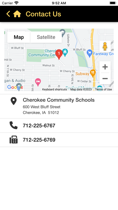 Cherokee Community Schools Screenshot