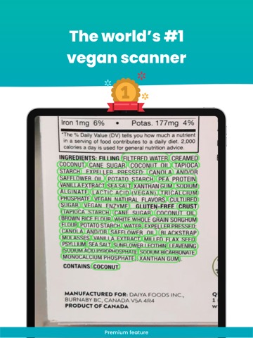 Vegan Scanner - WhatsVeganのおすすめ画像2