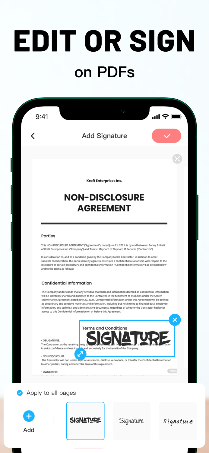 PDF and Docs Scanner App - iScan