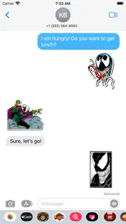 spider-man game stickers iphone screenshot 1