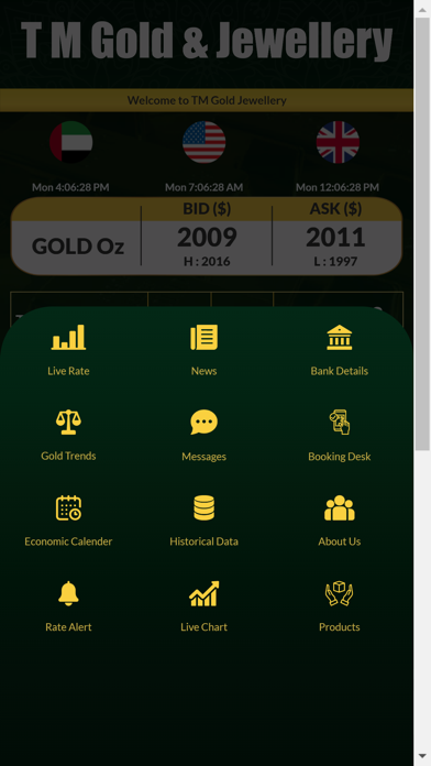 T M Gold And Jewellery Screenshot
