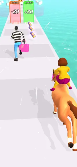 Game screenshot Girl Run 3D - Catch the Thief apk