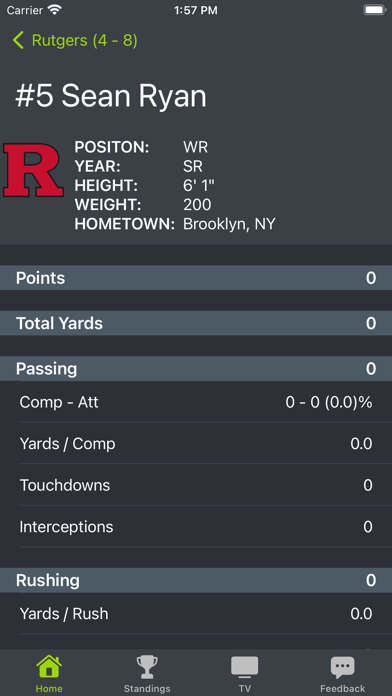 New Brunswick Football Screenshot