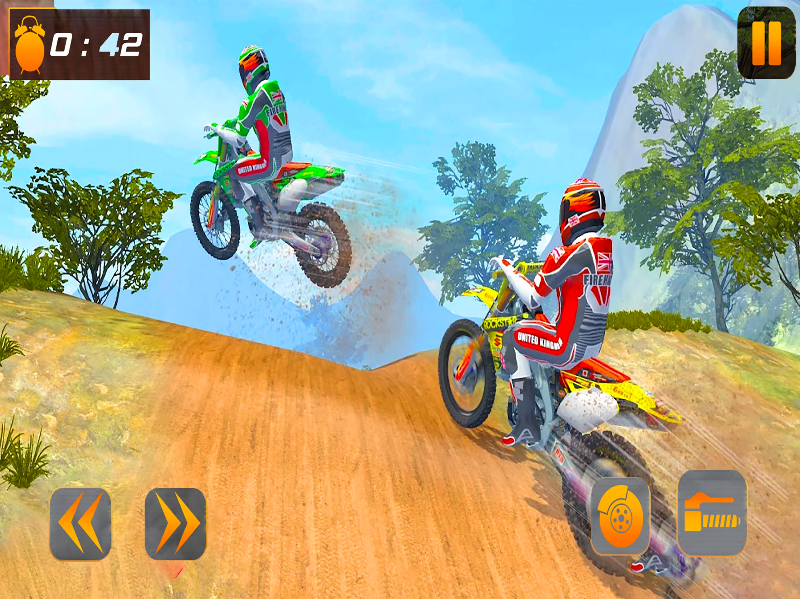 Off-road Dirt Bike Racing 3D