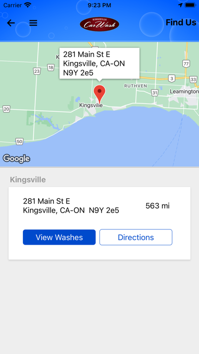 Kingsville Car Wash Screenshot