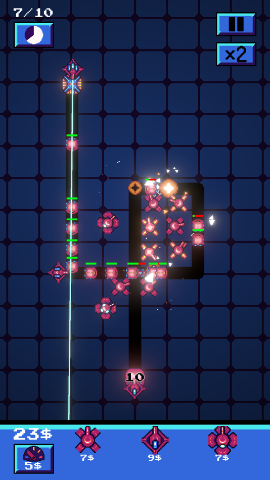 #6. OverclockeTD (iOS) By: Jonas Krucher