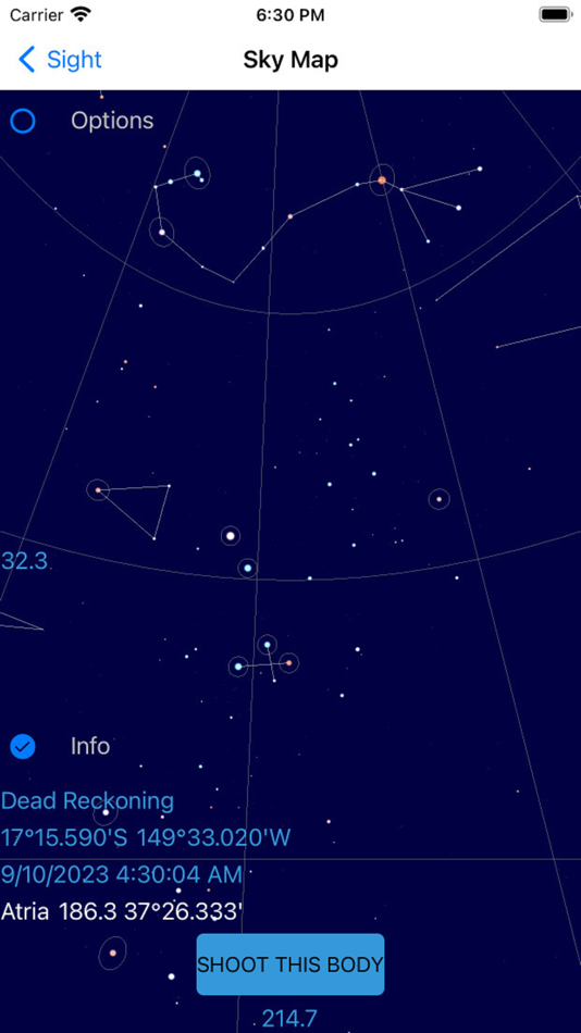 #3. Almicantarat (iOS) 由: Pierre-Louis Deschamps