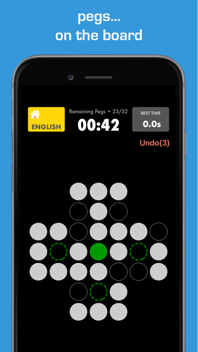 Peg Solitaire Unlimited Screenshot