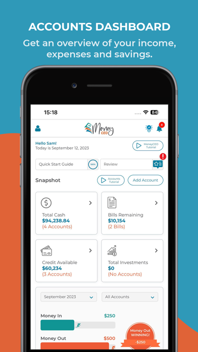 MoneyCEO: Personal Finance Screenshot
